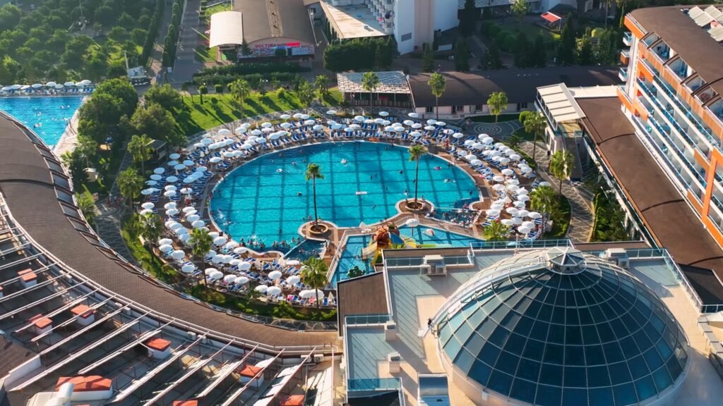 infrastructure of hotels aerial view 4 k turkey al 2023 11 27 04 53 45 utc 6